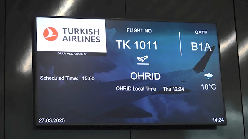 İstanbul - Türk Hava Yolları, Kuzey Makedonya