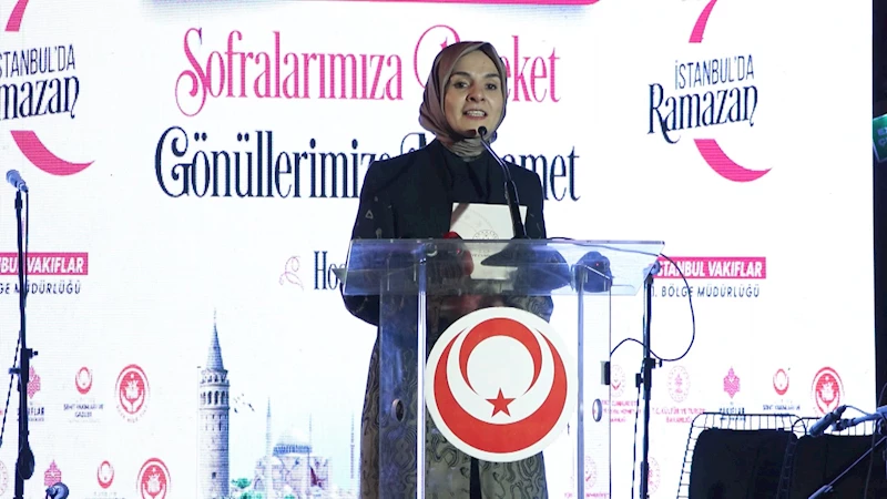 İstanbul - Bakan Göktaş, şehit yakınları ve gazilerle iftar programında buluştu