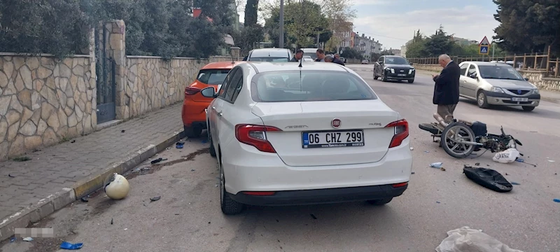 Eski milletvekilinin otomobiliyle çarptığı motosikletin sürücüsü öldü