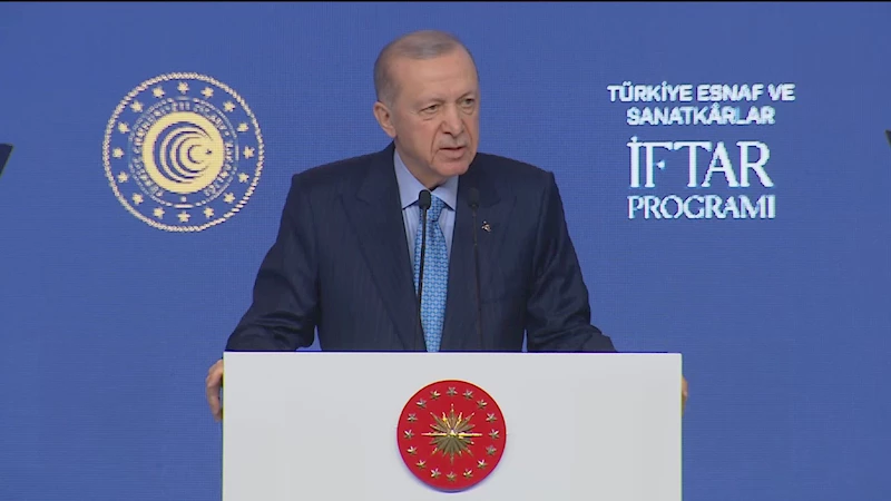 İstanbul - Cumhurbaşkanı Erdoğan: Hazine destekli esnaf kredisi limiti 1 milyon liraya, iş yeri ve ticari araç edinme kredisi 2,5 milyon liraya yükseltildi / Ek fotoğraf