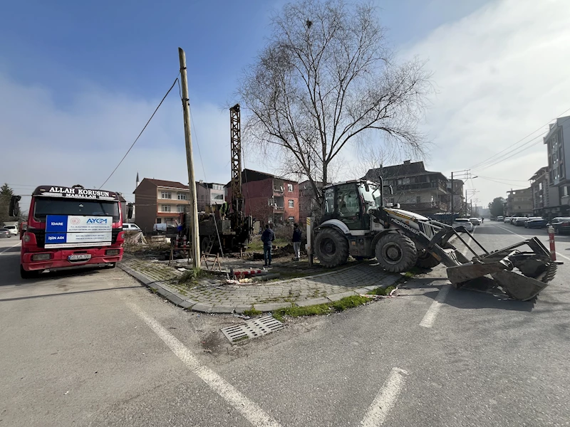 Metan gazı yanan alanda sondaj bitti