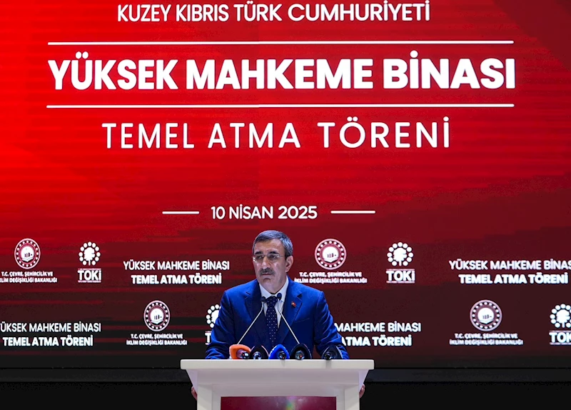 Cumhurbaşkanı Yardımcısı Yılmaz, KKTC