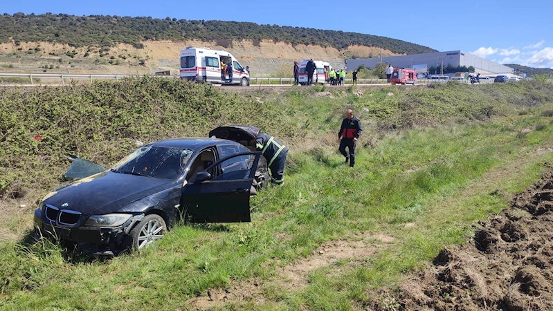 Edirne’de otomobiller çarpıştı: 5 yaralı 