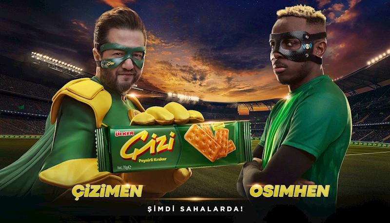 Çizimen ve Osimhen aynı reklamda buluştu