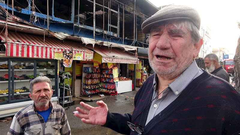 Alev alev yapan marketin sahibi: 