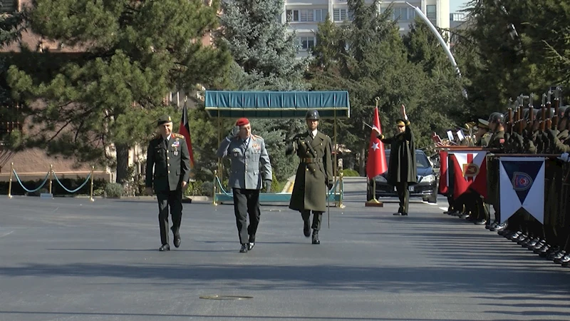 Genelkurmay Başkanı Gürak, Alman mevkidaşı Breuer ile görüştü 