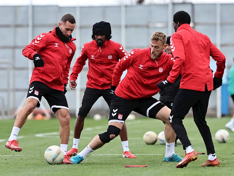 Sivasspor, Kasımpaşa maçı hazırlıklarını sürdürüyor