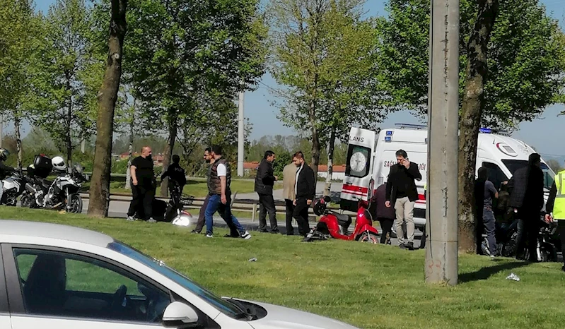 Motosiklet, bisiklete çarptı; 74 yaşındaki bisikletli öldü