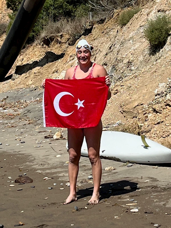 Açık su yüzücüsü Aysu Türkoğlu Ka
