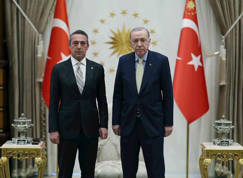 Cumhurbaşkanı Erdoğan, Fenerbahçe Başkanı Ali Koç