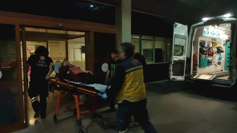 Sobadan çıkan gazdan etkilenen anne ile oğlu hastaneye kaldırıldı 