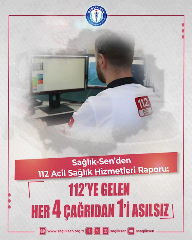 Araştırma: 112’ye gelen her 4 çağrıdan 1’i asılsız ya da acil değil 