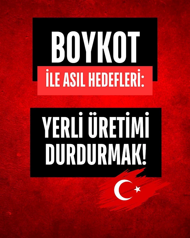 Bakan Tekin: Yerli markalara 