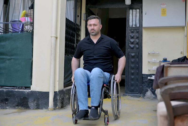 İş kazasında felç kalan Sezgin, kazandığı tazminatın ödenmesini istiyor