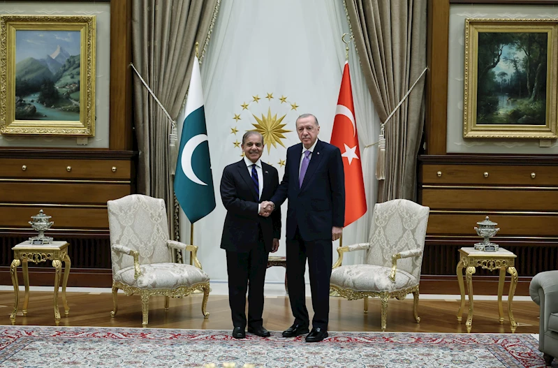 Cumhurbaşkanı Erdoğan, Pakistan Başbakanı Şerif