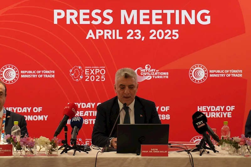 Bakan Bolat: Japonya ile Suriye ve Ukrayna