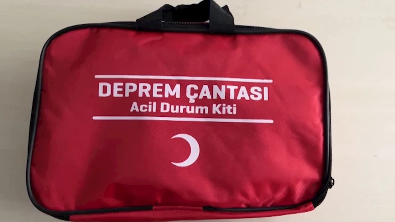 Uzmanından deprem çantası uyarısı; bireysel hazırlayın 