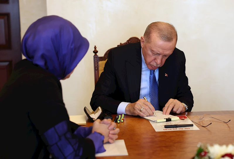 İstanbul - Cumhurbaşkanı Erdoğan, Kurban vekaletini Türk Kızılayı