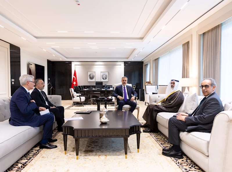 Bakan Fidan, Kuveyt Dışişleri Bakan Yardımcısı Al Sabah