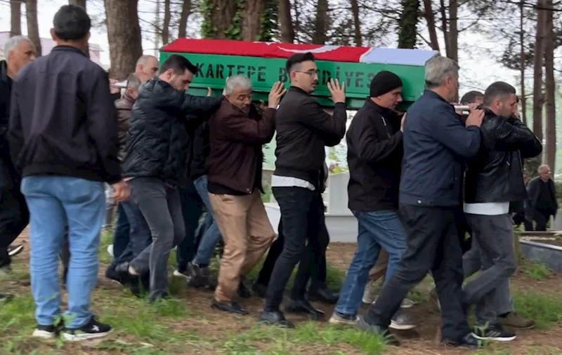 Derede ölü bulunan polis memuru toprağa verildi 