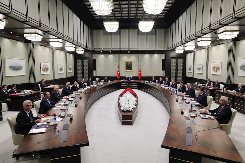 Cumhurbaşkanlığı Kabinesi, toplandı