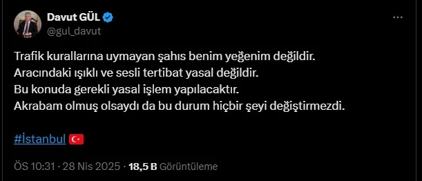 İstanbul - Vali Gül