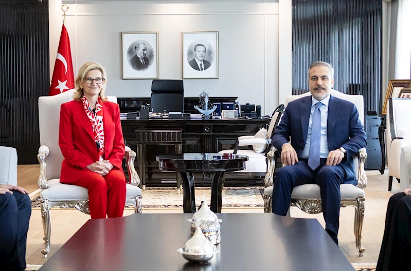 Bakan Fidan, Uluslararası Telekomünikasyon Birliği Genel Sekreteri Bogdan-Martin