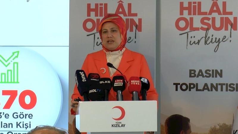 İstanbul - Kızılay Başkanı Yılmaz: Kurban bedeli yurtiçinde 13 bin 250, yurtdışında 5 bin 250 lira 