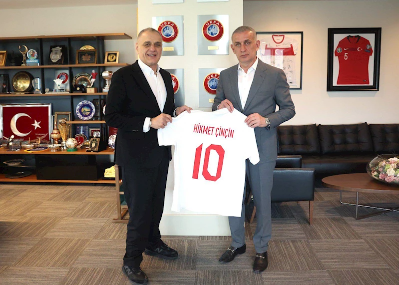 Hatayspor Başkanı Çinçin’den, İbrahim Hacıosmanoğlu’na ziyaret