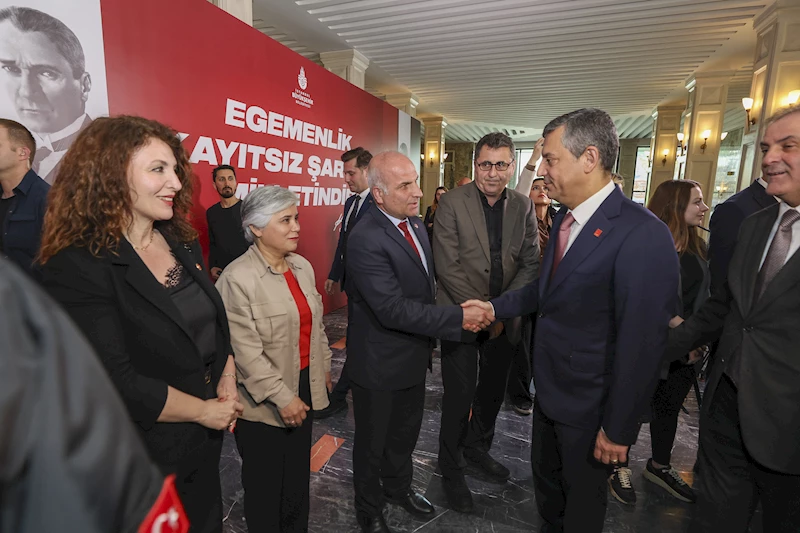 İstanbul- Özgür Özel Saraçhane