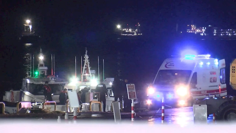 İstanbul- Bakırköy açıklarında, yakıt ikmali sırasında denize düşen gemici kurtarıldı