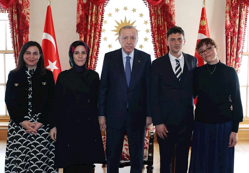 İstanbul - Cumhurbaşkanı Erdoğan, Minguzzi ailesi ile görüştü