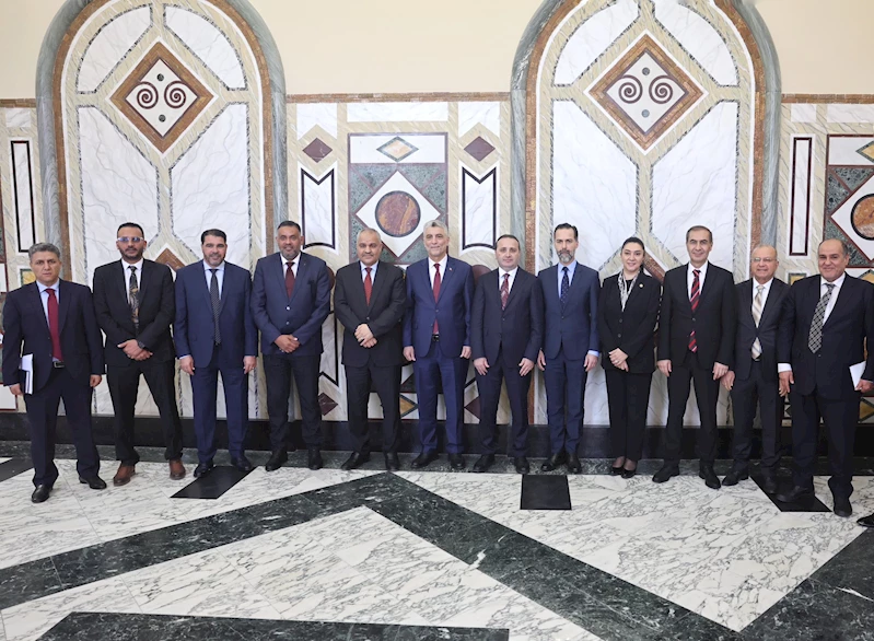 Ticaret Bakanı Ömer Bolat, Libya Merkez Bankası Başkanı Naci İsa ile görüştü