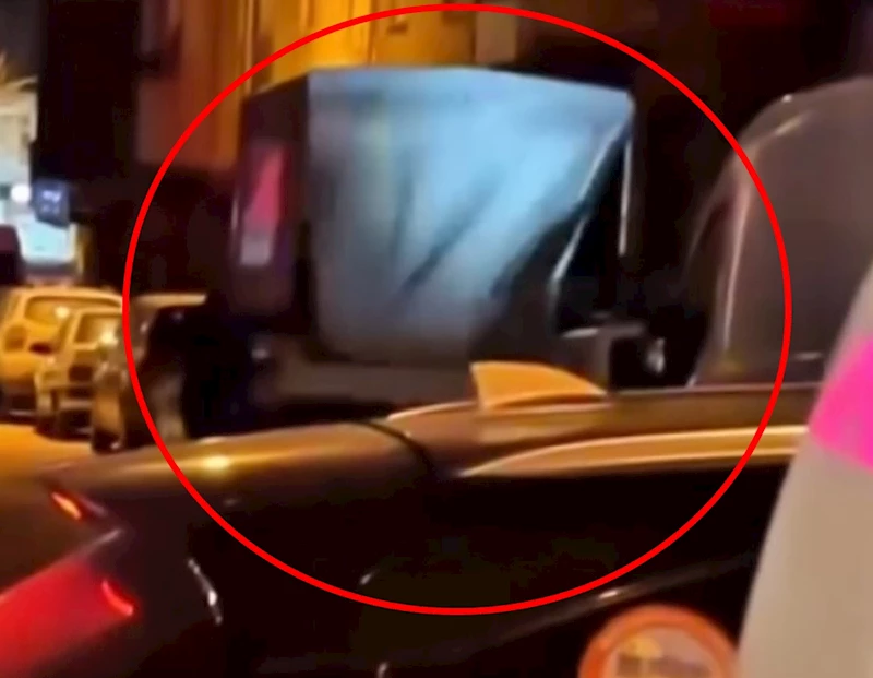 Araca tabanca ile ateş edip kaçtılar; kamyonette saklanırken yakalandılar