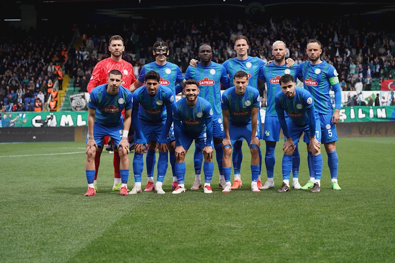 Çaykur Rizespor- Sivasspor: 1-1