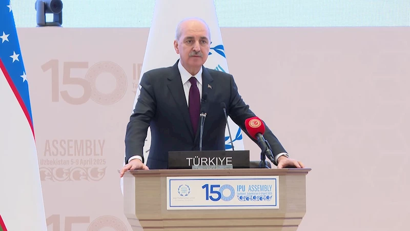TBMM Başkanı Kurtulmuş: Parlamentolar sadece iç politik meselelerle uğraşmaz / Fotoğraf eklendi