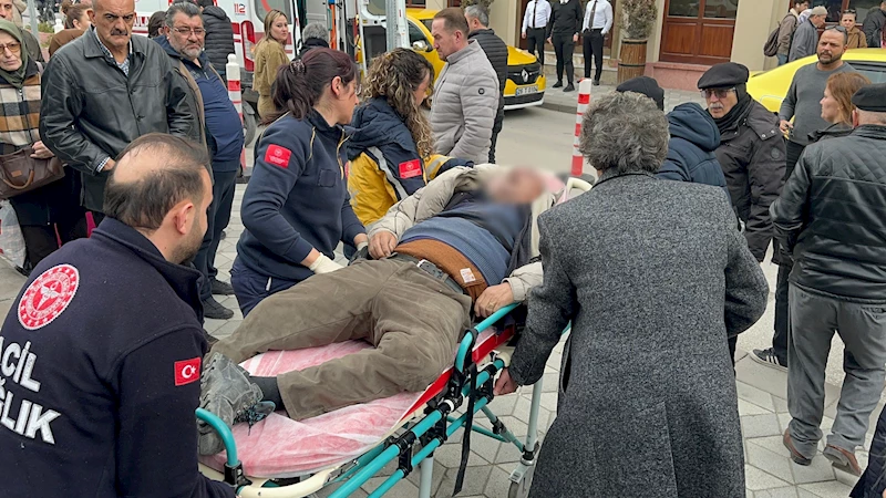 Yürürken kalp krizi geçirip, öldü