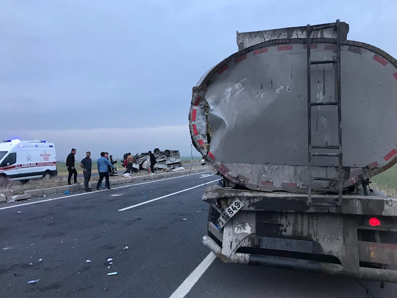 Tankere çarpıp takla atan kamyonetteki 2 yaşındaki Mehmet Ali öldü