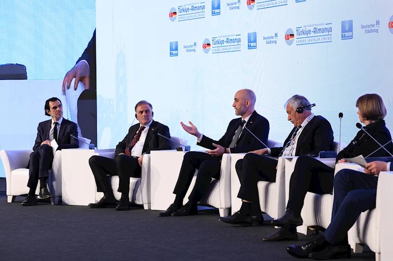 İstanbul- Türkiye- Almanya Kardeş Şehirler Zirvesi düzenlendi