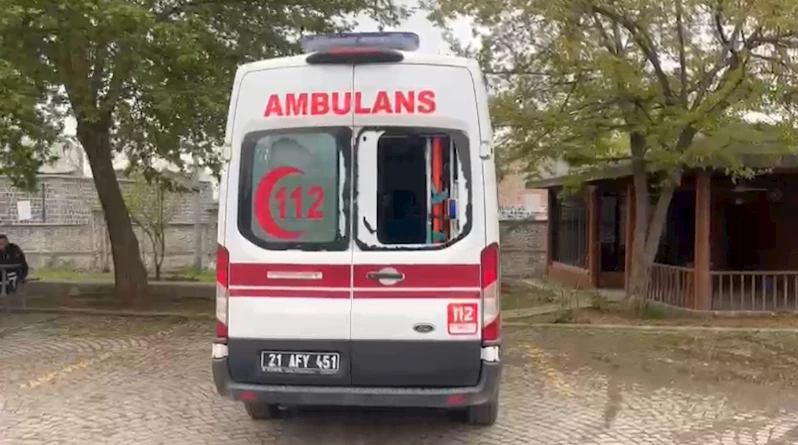 Diyarbakır’da ambulansa 76’ncı kez taşlı saldırıda bulundu, gözaltına alındı