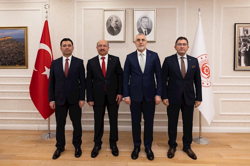 Bakan Işıkhan, DDK Başkanı Tanrıkulu