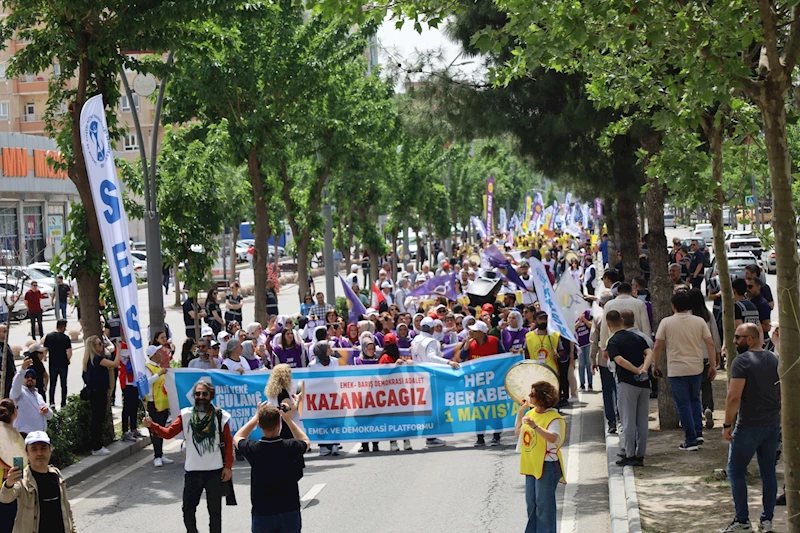 Doğu ve Güneydoğu’da 1 Mayıs kutlamaları / Ek fotoğraflar