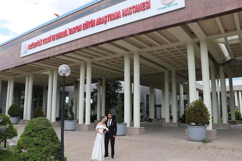 Ankara- Pençe-Şimşek gazisine hastanede nikah /Video eklendi 