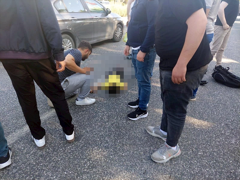 Motosikletin çarptığı babaanne öldü, torunu ağır yaralandı