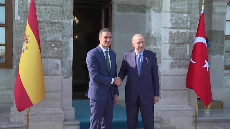 İstanbul - Cumhurbaşkanı Erdoğan, İspanya Başbakanı Pedro Sanchez