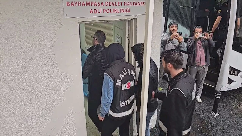İstanbul- İBB operasyonunda gözaltına alınan 45 şüpheli adliyeye sevk ediliyor / Aktüel görüntü eklendi