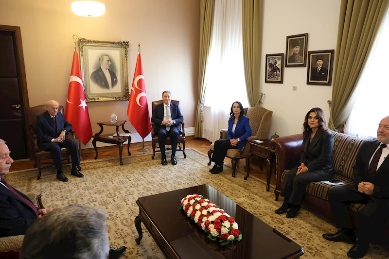 DEM Parti heyeti Bahçeli