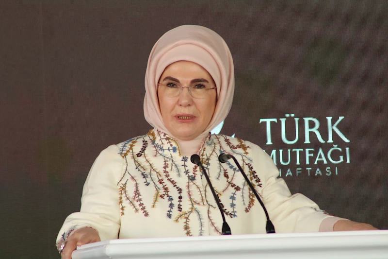 Emine Erdoğan: Türk mutfağı, dünya için halihazırda güçlü bir cazibe merkezidir