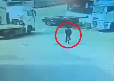 Mersin - Bisikletli öğrencinin TIR
