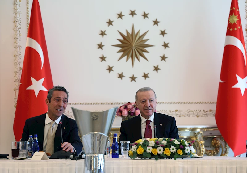 İstanbul- Cumhurbaşkanı Erdoğan, EuroLeague şampiyonu Fenerbahçe Beko